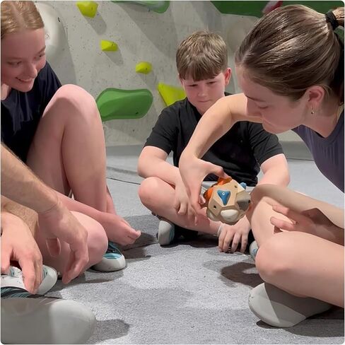 كتلة بولدر مصنوعة يدويًا - بناء القوة والدقة، كرة تسلق ثلاثية الأبعاد لتدريب القوة، حامل جدار صخري مقلد، معدات تسلق الصخور المحمولة، هدايا لمتسلقي الصخور (قطعة واحدة) in Kuwait