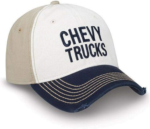 Tri Colored Silverado Tan White Cap Blue Hat Chevrolet Trucks! Chevy Bowtie in Saudi Arabia