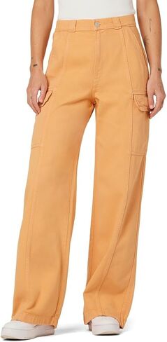 HUDSON Women's High Rise Wide Leg Cargo Jean in Saudi Arabia