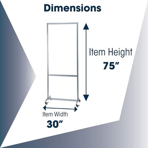 EventStable 24'' x 22'' x 16'' Clear Desktop Barrier - Easily Installable Plastic Shield Counter Divider Panel - Desk Shield Sneeze Guard for Counter in Offices, Banks, and Schools in Saudi Arabia