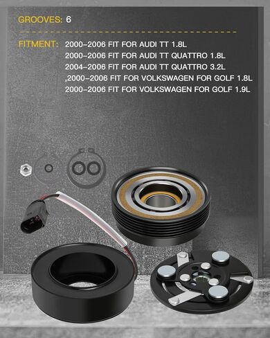 INEEDUP 997-2000 مناسب لقابض فولكس فاجن لجيتا 1.8L A/C in Saudi Arabia