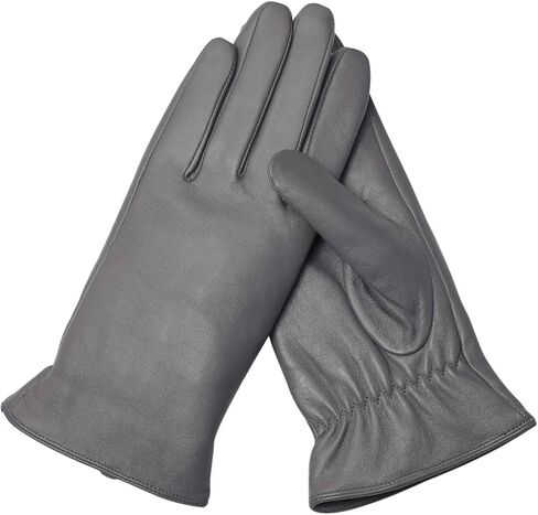Air Curvey Winter Touch Screen Leather Gloves Womens Driving Glove Warm Lining in Kuwait