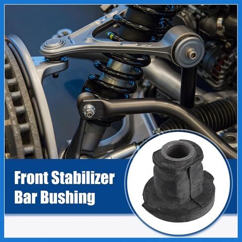 Steering Rack Pinion Mount Bushing Fit for Mercedes-Benz ML320 GL320 R320 2007-2009 No.1644600029 - Pack of 4 Black Auto Accessories in Saudi Arabia