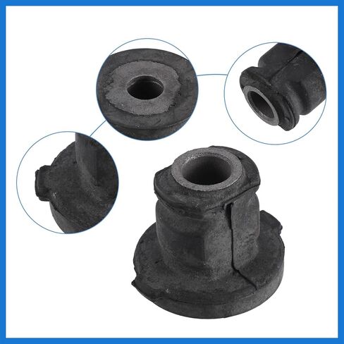 Steering Rack Pinion Mount Bushing Fit for Mercedes-Benz ML320 GL320 R320 2007-2009 No.1644600029 - Pack of 4 Black Auto Accessories in Saudi Arabia