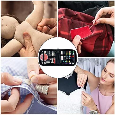 Generic مجموعة خياطة جلدية فاخرة مكونة من 27 قطعة - مجموعة كاملة مع إبر جلدية، ومثاقب، ولكمات، وخيوط، وقواطع، وأدوات ماكينة الخياطة in Saudi Arabia
