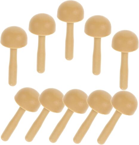 DOITOOL 10Pcs Plastic Ink Roller Set Mushroom Printmaking Tool Craft Rubbing Roller for DIY Art Projects Drawing for Painting Supplies in Saudi Arabia