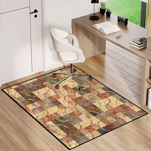 Desk Chair Mat for Hardwood Floors Multi Purpose Office Chair Carpet Protector in Saudi Arabia