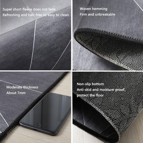 Desk Chair Mat for Hardwood Floors Multi Purpose Office Chair Carpet Protector in Saudi Arabia