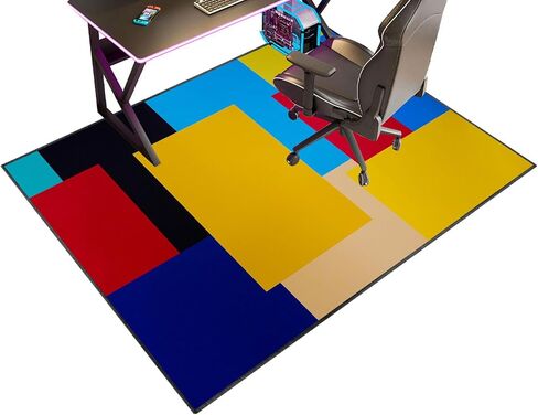 Large Office Chair Mat for Carpet and Hardwood Floors 160 x 180 cm Gaming Chair Mat Non Slip Desk Mat Protector for Office Chair Ideal for Home Office and Gaming Room in Saudi Arabia