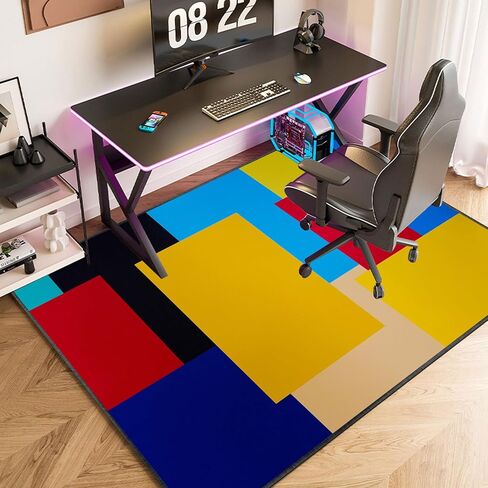 Large Office Chair Mat for Carpet and Hardwood Floors 160 x 180 cm Gaming Chair Mat Non Slip Desk Mat Protector for Office Chair Ideal for Home Office and Gaming Room in Saudi Arabia