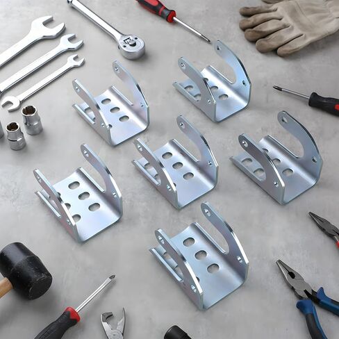 Blulu 6 Packs Heavy Duty Easy Off Dump Trailer Tarp Body Mount Stops Bracket for Use with 1705775-1 1703604-1 Tarp Stops Replace 1100833 for Retrofitting Old Systems or Maintaining Fleets, Silver in Saudi Arabia