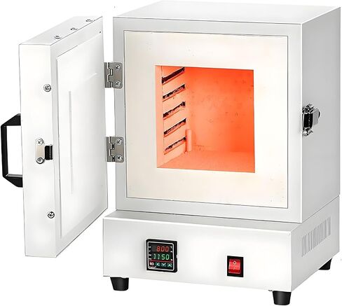 2000W Electric Burnout Oven Kiln,Muffle Furnace High Temperature Burnout Oven Integrated Laboratory Jewelry Processing Furnace 1150℃ Highest Temperature in Saudi Arabia