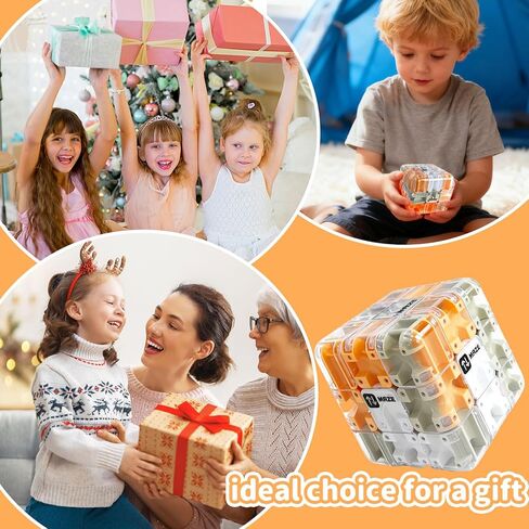 كرة مكعب المتاهة ثلاثية الأبعاد للبالغين والأطفال، لعبة ألغاز متاهة تحفيز الدماغ، لعبة تعليمية محمولة للتفكير المنطقي والتركيز، مكعب ألغاز متين، هدية رائعة للعائلة لأعياد الميلاد والعطلات in Kuwait