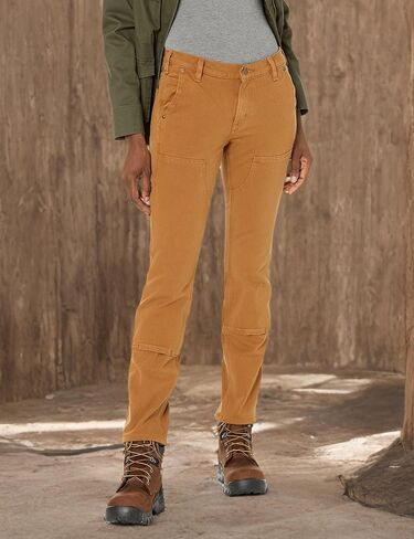 بنطال Carhartt النسائي القوي المرن من نسيج التويل (مقاس كبير) in Saudi Arabia