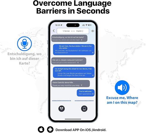 Sunnyknight 144-Language AI Translator Earbuds: Real-Time Bluetooth 5.4 Earphones with OWS Open Ear & Touch LCD - Ideal for Business, Travel & Learning in Saudi Arabia