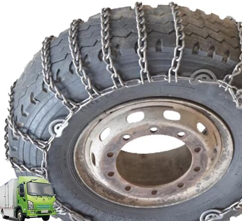 Snow Chains Tire Chains for Cars SUV Pickup Trucks Commercial Trucks- Quick Fit and Easy Installation,Reusable Universal Emergency Traction Snow Chains 2pcs 295/80R22.5 9mm 11.00-20 in Saudi Arabia