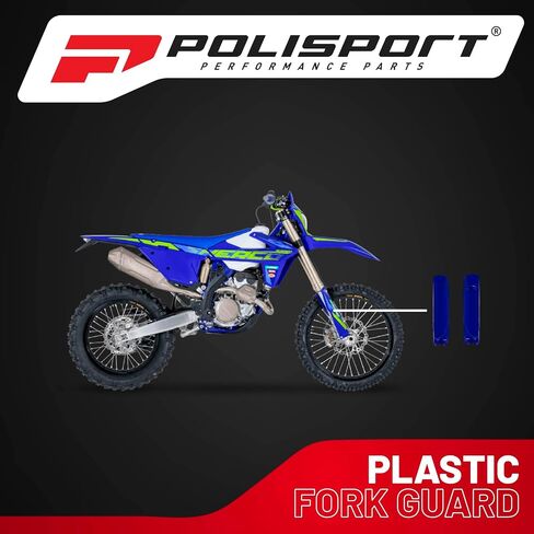 Polisport Premium Fork Guards for Sherco SE-R 125/250/300/450 & SEF-R 250/300 2025+ Models - Durable Polypropylene Protection Against Rocks, Debris & Scratches, Easy OEM-Style Installation in Saudi Arabia