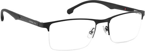 Carrera Men's 8846 Rectangular Prescription Eyewear Frames, Dark Ruthenium, 54mm, 19mm in Saudi Arabia