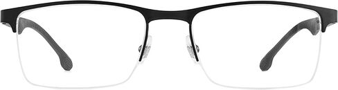 Carrera Men's 8846 Rectangular Prescription Eyewear Frames, Dark Ruthenium, 54mm, 19mm in Saudi Arabia