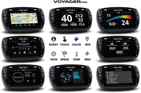 Trail Tech Voyager Pro 922-115, ATV GPS 4-inch Touch Screen, for 1985-2015 Honda Yamaha in Saudi Arabia