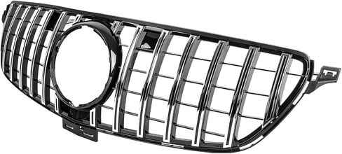 شبكة أمامية ممتصة للصدمات لسيارة 2020 2021 2022 2023 مرسيدس بنز W167 GLE 350 450 بدون خط AMG، كروم in Kuwait