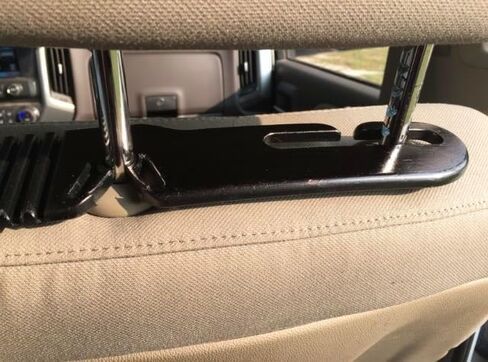 Auto | The Only Side of The Seat Headrest Hook Designed for The Drivers Reach and Safety, Centrally Located for Bags in Saudi Arabia