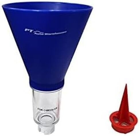 PT Auto Warehouse OF-CH6350-OSP - Engine Oil Change Funnel with Oil Piercer - for 3/4 Turn Oil Filler Necks in Kuwait