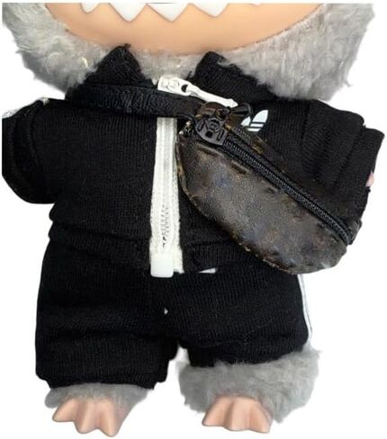 17cm Doll Designer Clothes Set, Premium Fashion Dresses with Accessories, Luxury Chic Clothing Bundle with Designer Purse, Summer hat, Dress, Gym Set for Collectors (Style E) in Saudi Arabia