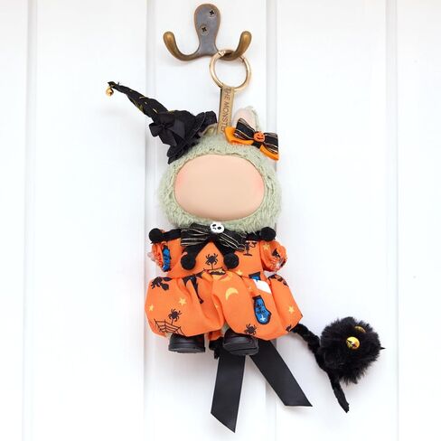 مجموعة ملابس مقاس 17 سم (بدون دمية)، مجموعة ملابس الهالوين وحزمة ملابس للدمى مقاس 17 سم، بدلة ملابس أنيقة وجذابة لفستان الدمية in Kuwait