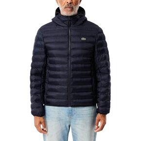 Lacoste Men's Quilted Hooded Short Jacket in Kuwait