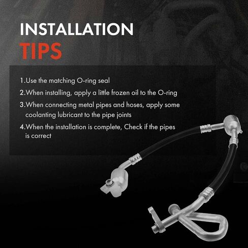 A-Premium A/C Suction Line Hose Assembly Compatible with Chevrolet & GMC & CadillacModels, Suburban, Tahoe 2015/2018, Yukon XL, Escalade, Compressor to Evap in Saudi Arabia