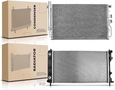 Replacement Parts for Aluminum Radiator&AC Condenser Cooling Kit for Chevrolet Equinox 2010-2015 GMC Mod-A58PP-110804 in Saudi Arabia