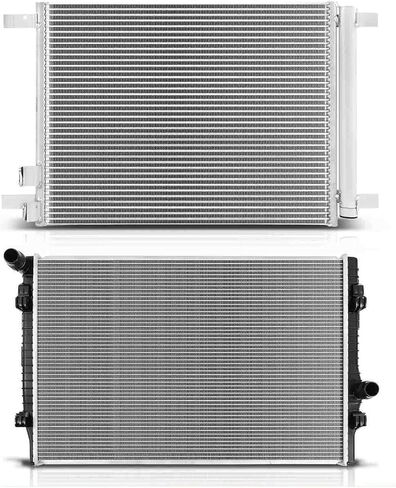 Replacement Parts for Aluminum Radiator&AC Condenser Cooling Kit for Volkswagen Tiguan Jetta Arteon Mod-A58PP-96319 in Saudi Arabia