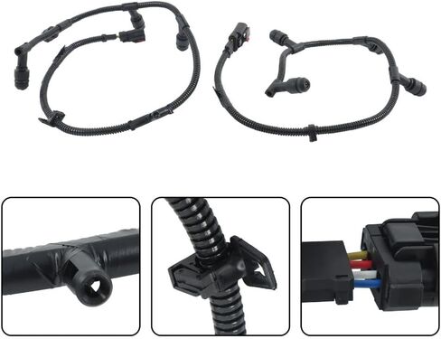 for Ford F250 2004 2005-2010 6.0L Pair Glow Plug Harness Kit Set 4C2Z12A690AB in Saudi Arabia