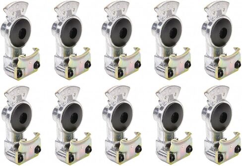 TORQUE 10 Pack Universal Aluminum Service Gladhand | Direct OEM Replacement | Replaces Velvac 035038, Bendix 275150, 278851 (TR035038) in Saudi Arabia