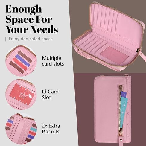 Small Crossbody Bags for Women Trendy Cell Phone Purse Vegan Leather Wallet with Credit Card Slots in Saudi Arabia