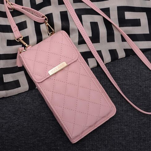Small Crossbody Bags for Women Trendy Cell Phone Purse Vegan Leather Wallet with Credit Card Slots in Saudi Arabia