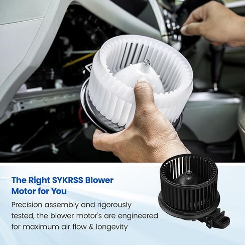 محرك منفاخ HVAC 700288 متوافق مع Ford Fiesta 2011-2019 / EcoSport 2018-2022، SK700288، BM00245C، MM1127، AV1Z19805C مجموعة محرك منفاخ تكييف الهواء in Saudi Arabia