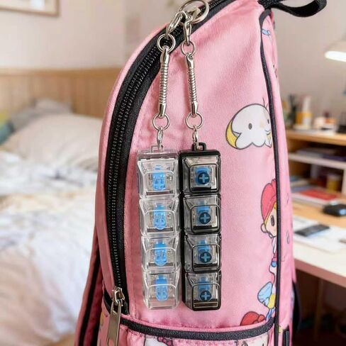 #LOVESPACE 2 سلسلة مفاتيح فيدجيت للوحة المفاتيح، زر إصبع لوحة المفاتيح لتخفيف القلق in Kuwait