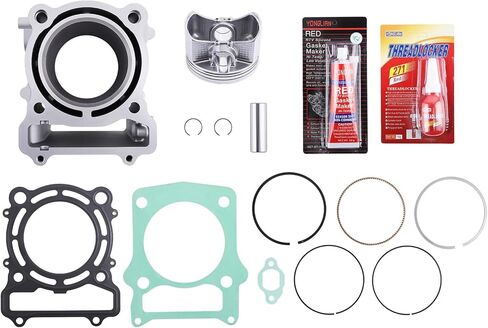 مجموعة إعادة بناء الطرف العلوي للمكبس الأسطواني من maxpeedingrods مناسبة لـ HiSUN UTV ATV 500 HS YS Massimo، بديل لـ 12100-F18-0000 13101-004-0000 in Kuwait