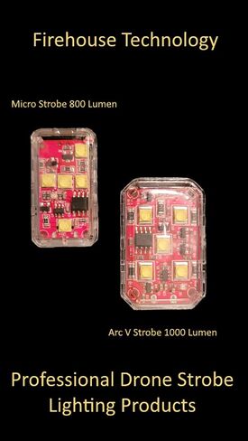 Generic Firehouse Technology Micro Multi Color Professional Drone Strobe Light FAA Compliant in Saudi Arabia