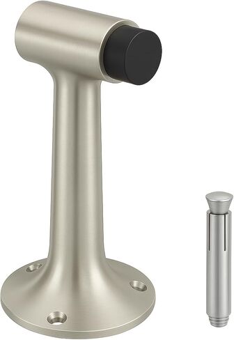 حاجز باب عالي التحمل مقاس 6 بوصات، درجة تجارية من النحاس الصلب، سدادة مثبتة على الأرض (نحاس مصقول) in Kuwait