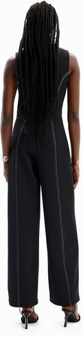 Desigual Women's Stitching Culotte Jumpsuit in Saudi Arabia