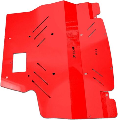 RED TBW Aluminum Under Tray Skid Plate for 2015-2021 Subaru WRX in Saudi Arabia