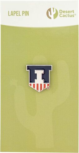 University of Illinois Lapel Pins Fighting Illini U of I Logo Enamel Made of Metal (Pin 1) in Saudi Arabia