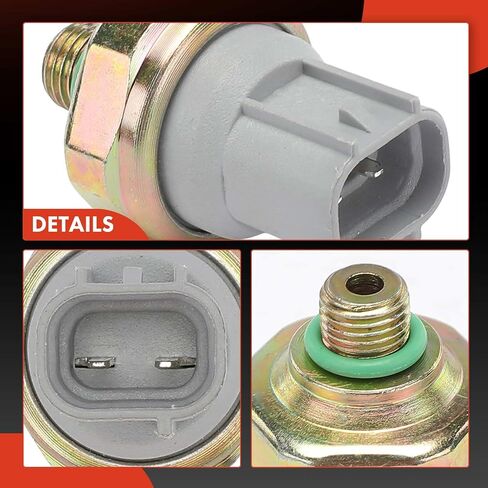 A-Premium AC A/C Clutch Pressure Switch [2 Blades] Compatible with Toyota Cressida 1988 2.8L, Cressida 1989-1991 3.0L, High Pressure Cut-Out Switch in Saudi Arabia