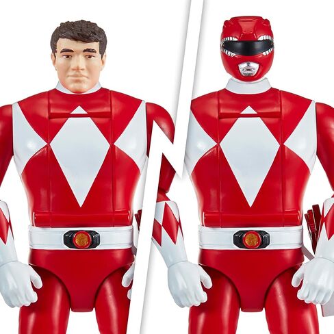 Power Rangers Mighty Morphin Re-Ignition - Auto-Morphin Red Ranger vs Putty Patroller Verse 2-Pack by Playmates Toys in Saudi Arabia