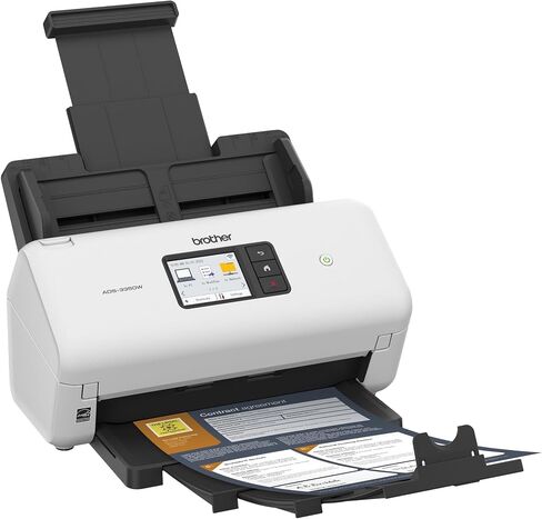 Brother ADS-3350W Wireless High-Speed Desktop Scanner | 2.8-inch Touchscreen | Scans Up to 40ppm1 in Saudi Arabia