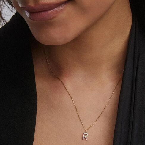 Kendra Scott Diamond Letter A-Z Pendant Necklace, Fine Jewelry For Women in Kuwait