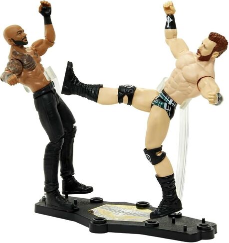 Mattel Sheamus vs Ricochet Championship Showdown 2-pack 6-inch Action Figures Monday Night RAW Battle Pack للأعمار من 6 سنوات فما فوق in Kuwait